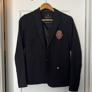MAISON KITSUNE Black Suit Jacket Elegant Tailoring